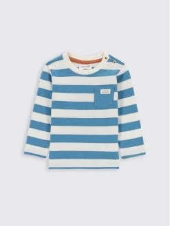 Καλύτερη πώληση 😍 Coccodrillo Μπλουζάκια Μπλουζάκι ZC2143101TRN Μπλε Regular Fit ⌛