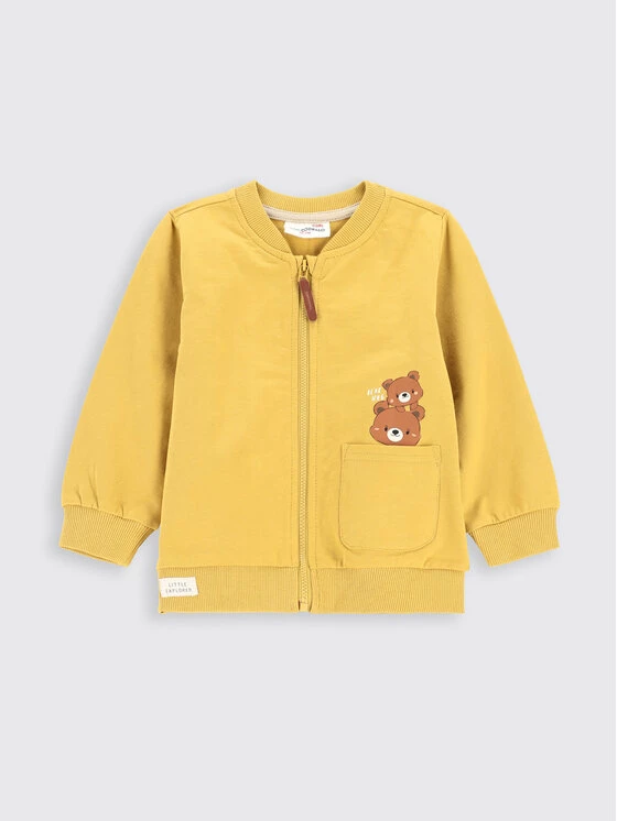 Καλύτερη πώληση 😍 Coccodrillo Μπλούζες Με Φερμουάρ Μπλούζα ZC2132201TRN Κίτρινο Regular Fit ✨