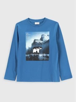 Εξοδος 👍 Coccodrillo Μπλουζάκια Μπλουζάκι ZC2143103TRJ Μπλε Regular Fit 🎁