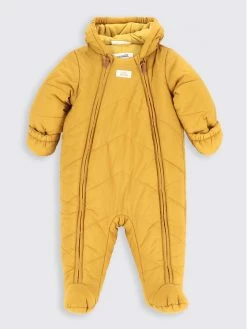 Συμφωνίες ✨ Coccodrillo Χειμωνιάτικες Ολόσωμες Φόρμες Βρεφικό φορμάκι εξόδου ZC2156203OBN Κίτρινο Regular Fit 🔔