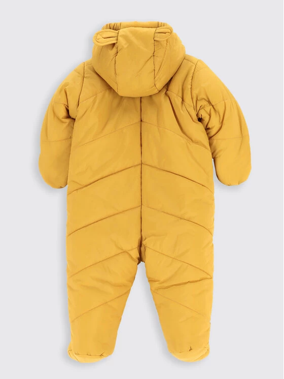 Συμφωνίες ✨ Coccodrillo Χειμωνιάτικες Ολόσωμες Φόρμες Βρεφικό φορμάκι εξόδου ZC2156203OBN Κίτρινο Regular Fit 🔔 - Image 2