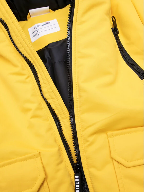 Best Pirce 🌟 Coccodrillo Χειμωνιάτικα Μπουφάν Μπουφάν χειμωνιάτικο ZC2152108OBK Κίτρινο Regular Fit 🛒 - Image 4