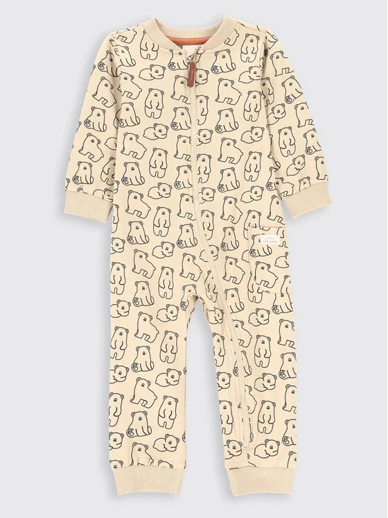 Η καλύτερη συμφωνία 🛒 Coccodrillo Βρεφικά Ρούχα Φορμάκι ολόσωμο ZC2104202TRN Μπεζ 💯