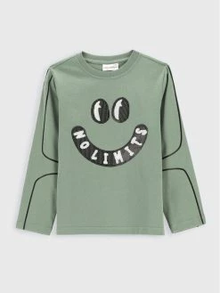 Προώθηση 💯 Coccodrillo Μπλουζάκια Μπλουζάκι ZC2143101FTK Πράσινο Regular Fit 👍