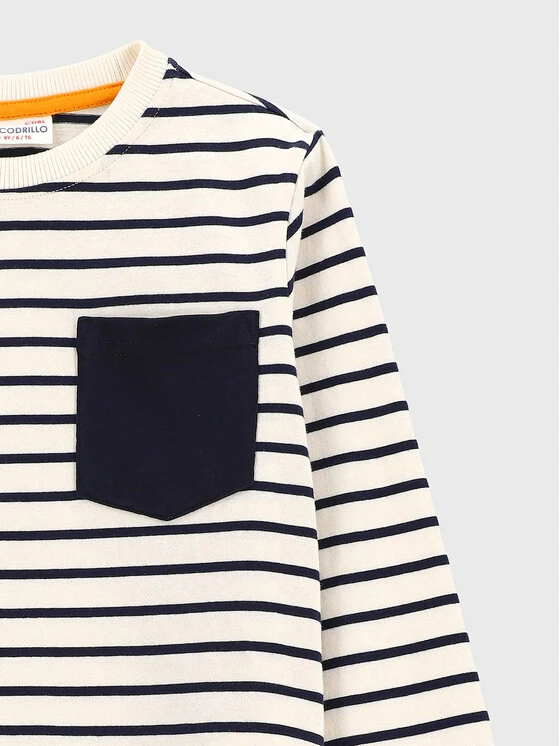 Αγορά 🌟 Coccodrillo Μπλουζάκια Μπλουζάκι ZC2143101COK Λευκό Regular Fit 🌟 - Image 2