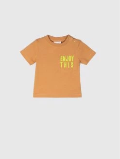 Εκπτωση 😉 Coccodrillo T-shirts T-Shirt WC2143203BRO Καφέ Regular Fit 🔥