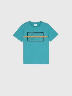 Το φθηνότερο 🌟 Coccodrillo T-shirts T-Shirt WC2143228EVB Μπλε Regular Fit 👏