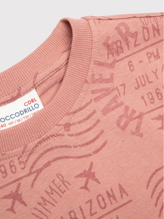 Προώθηση 🎉 Coccodrillo T-shirts T-Shirt WC2143222EVB Ροζ Regular Fit 😍 - Image 3