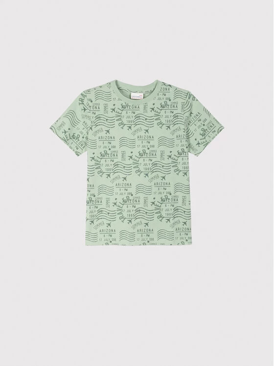 Τοπ 10 😍 Coccodrillo T-shirts T-Shirt WC2143222EVB Πράσινο Regular Fit 😀