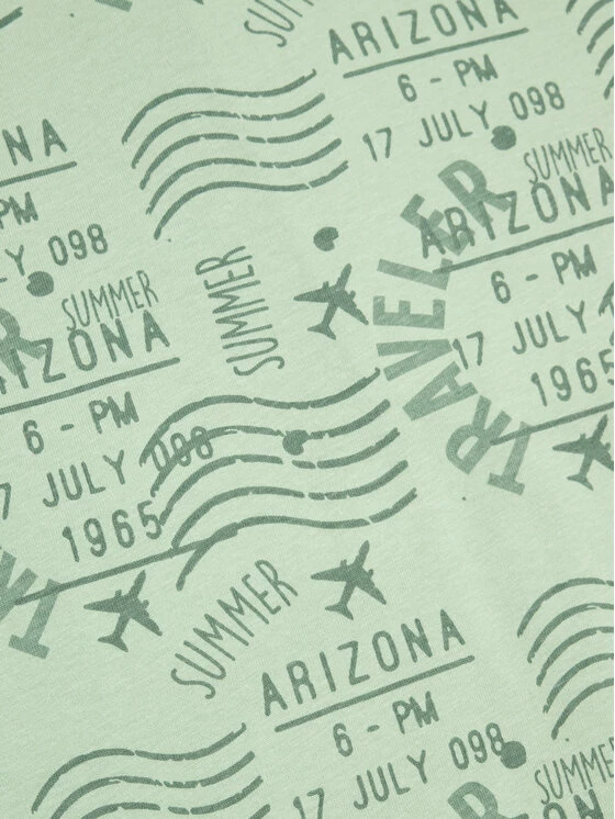 Τοπ 10 😍 Coccodrillo T-shirts T-Shirt WC2143222EVB Πράσινο Regular Fit 😀 - Image 4