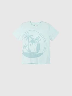 Προώθηση ⭐ Coccodrillo T-shirts T-Shirt WC2143216EVB Μπλε Regular Fit ✔️