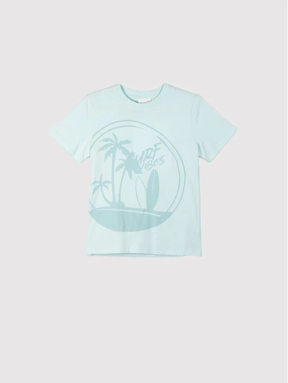 Προώθηση ⭐ Coccodrillo T-shirts T-Shirt WC2143216EVB Μπλε Regular Fit ✔️