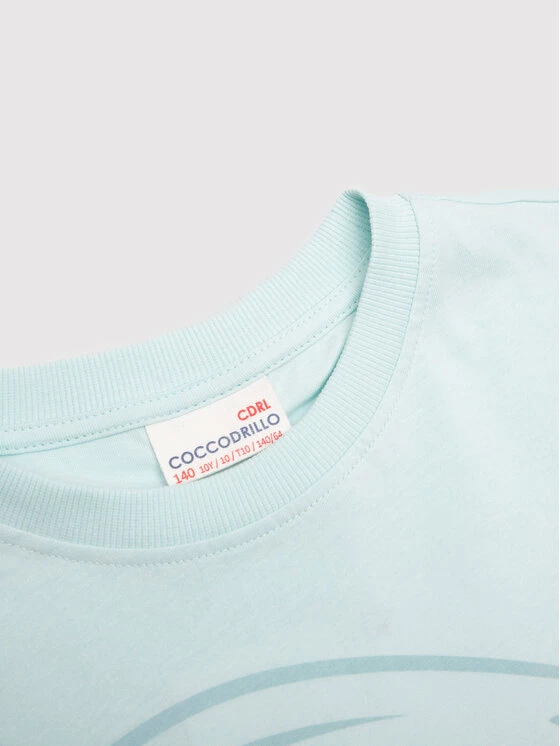 Προώθηση ⭐ Coccodrillo T-shirts T-Shirt WC2143216EVB Μπλε Regular Fit ✔️ - Image 3