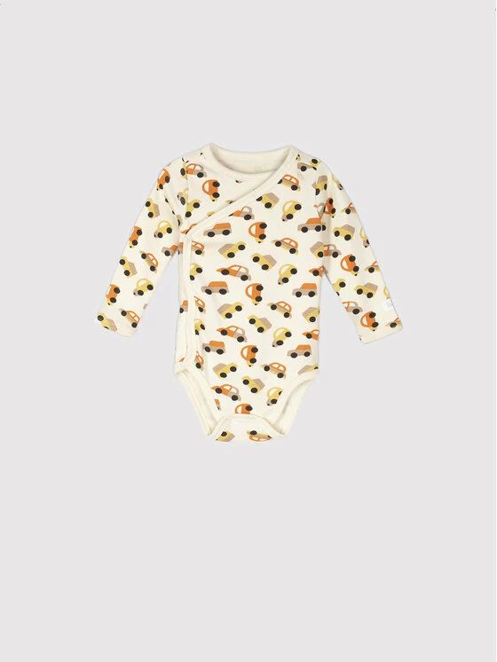 Καλύτερη πώληση 🤩 Coccodrillo Κορμάκια Κορμάκι παιδικό WC2412602BRO Μπεζ Regular Fit 🧨