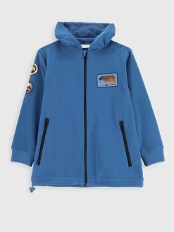 Best Pirce ⌛ Coccodrillo Μπλούζες Με Φερμουάρ Μπλούζα ZC2132901TRK Μπλε Regular Fit 🧨