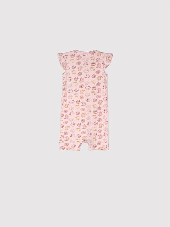 Προώθηση 💯 Coccodrillo Βρεφικά Ρούχα Φορμάκι με ανοιχτά ποδαράκια WC2404301IAM Ροζ Regular Fit 🥰 - Image 2