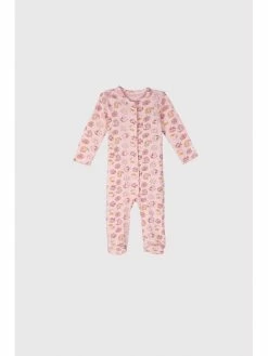 ΧΟΝΔΡΙΚΟ ΕΜΠΟΡΙΟ 🧨 Coccodrillo Βρεφικά Ρούχα Φορμάκι ολόσωμο WC2404104IAM Ροζ Regular Fit 🥰
