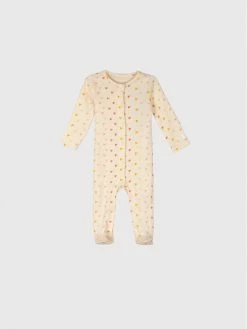 Εκπτωση ✔️ Coccodrillo Βρεφικά Ρούχα Φορμάκι ολόσωμο WC2404101IAM Κίτρινο ⌛