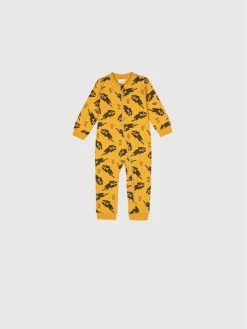 Κουπόνι 🔔 Coccodrillo Βρεφικά Ρούχα Φορμάκι με ανοιχτά ποδαράκια WC2104201SUP Πορτοκαλί Regular Fit 🔔