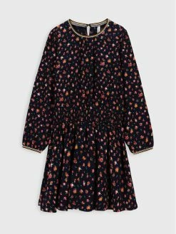 ΧΟΝΔΡΙΚΟ ΕΜΠΟΡΙΟ ✔️ Coccodrillo Καθημερινά Φορέματα Φόρεμα καθημερινό ZC2128101AWJ Σκούρο μπλε Regular Fit 🛒