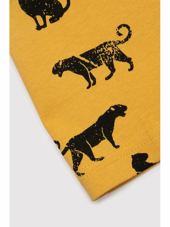 Ολοκαίνουργιο 🤩 Coccodrillo T-shirts T-Shirt WC2143201REB Κίτρινο Regular Fit 🌟 - Image 5