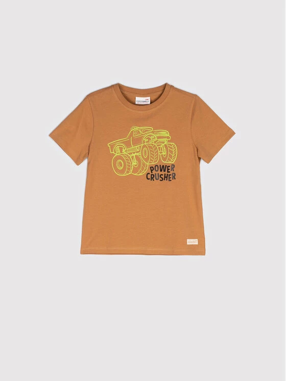 ΧΟΝΔΡΙΚΟ ΕΜΠΟΡΙΟ 🧨 Coccodrillo T-shirts T-Shirt WC2143203ILI Καφέ Regular Fit 🛒