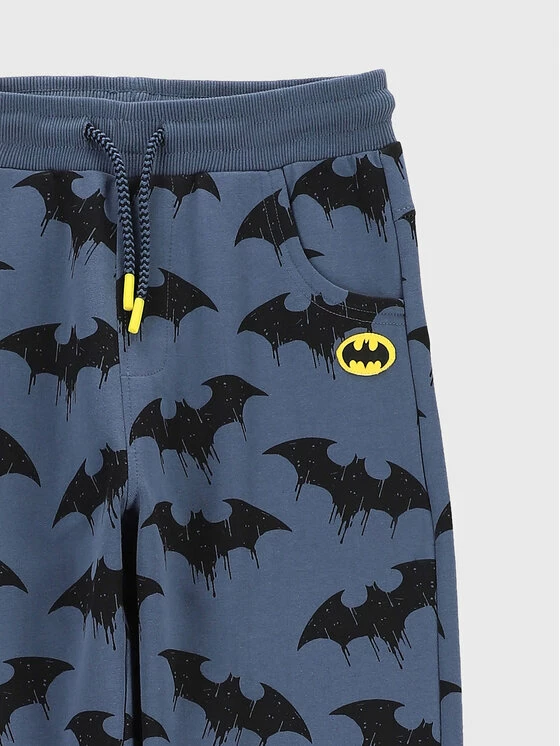 Νέος ❤️ Coccodrillo Παντελόνια Φόρμας Παντελόνι φόρμας BATMAN ZC2120103LIB Σκούρο μπλε Regular Fit ❤️ - Image 3