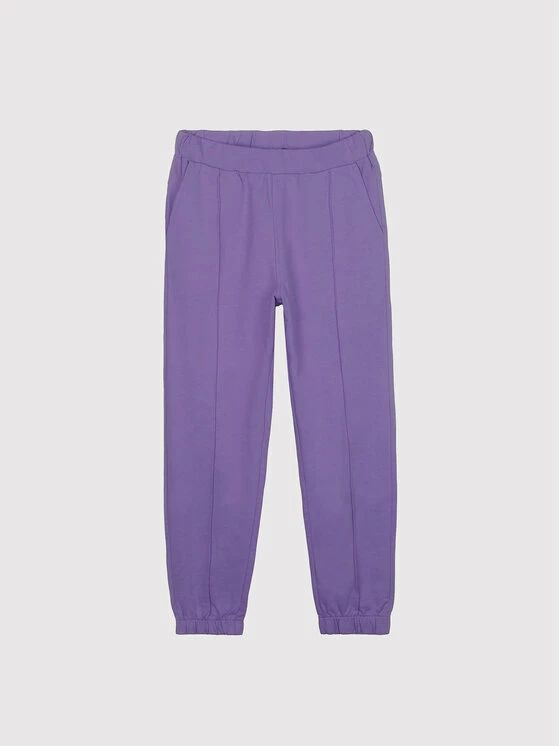 Πολύ καλή προσφορά ⌛ Coccodrillo Παντελόνια Φόρμας Παντελόνι φόρμας WC2120101EVG Μωβ Regular Fit ✨