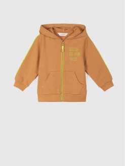 Πολύ καλή προσφορά ✨ Coccodrillo Μπλούζες Με Φερμουάρ Μπλούζα WC2132401BRO Καφέ Regular Fit 🔥