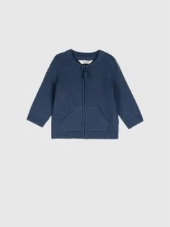 Πολύ καλή προσφορά 🔔 Coccodrillo Ζακέτες Ζακέτα WC2172201BAZ Σκούρο μπλε Regular Fit 🥰