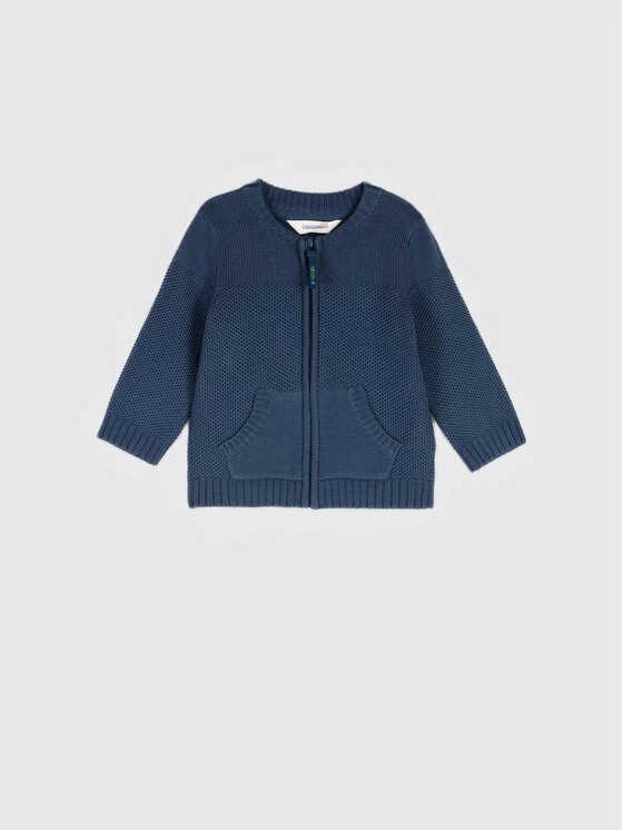 Πολύ καλή προσφορά 🔔 Coccodrillo Ζακέτες Ζακέτα WC2172201BAZ Σκούρο μπλε Regular Fit 🥰