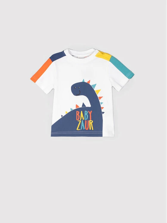 ΧΟΝΔΡΙΚΟ ΕΜΠΟΡΙΟ ✔️ Coccodrillo T-shirts T-Shirt WC2143202BAZ Λευκό Regular Fit ⭐