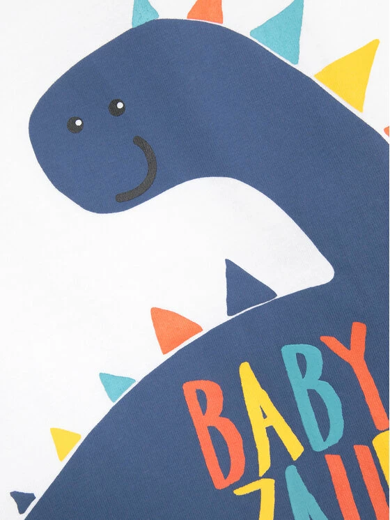 ΧΟΝΔΡΙΚΟ ΕΜΠΟΡΙΟ ✔️ Coccodrillo T-shirts T-Shirt WC2143202BAZ Λευκό Regular Fit ⭐ - Image 4