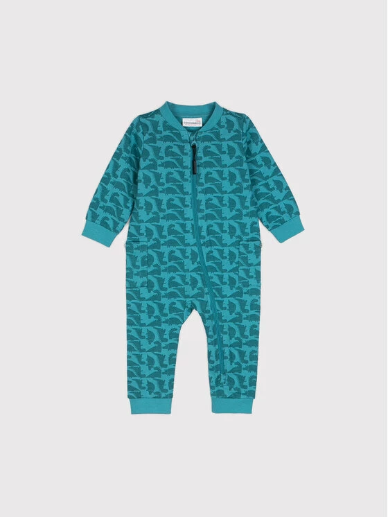 Best Pirce 👍 Coccodrillo Βρεφικά Ρούχα Φορμάκι με ανοιχτά ποδαράκια WC2104201BAZ Μπλε Regular Fit 🛒