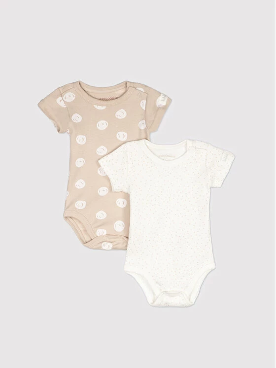 Φτηνός 💯 Coccodrillo Σετ 2 κορμάκια παιδικά WC2413202UNG Έγχρωμο Regular Fit ⭐