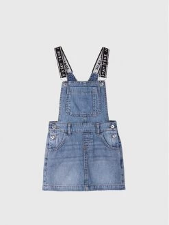 Flash Sale ❤️ Coccodrillo Καθημερινά Φορέματα Φόρεμα καθημερινό WC2124401ROL Μπλε Regular Fit 👍