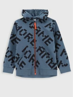 Νέος 🌟 Coccodrillo Μπλούζες Με Φερμουάρ Μπλούζα ZC2132401GAK Μπλε Regular Fit ⭐