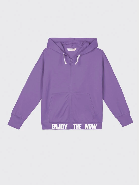 Πολύ καλή προσφορά 😍 Coccodrillo Μπλούζες Με Φερμουάρ Μπλούζα WC2132401EVG Μωβ Regular Fit 🧨