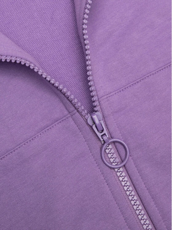 Πολύ καλή προσφορά 😍 Coccodrillo Μπλούζες Με Φερμουάρ Μπλούζα WC2132401EVG Μωβ Regular Fit 🧨 - Image 4