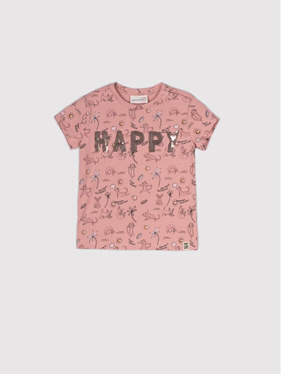 ΧΟΝΔΡΙΚΟ ΕΜΠΟΡΙΟ 🎉 Coccodrillo T-shirts T-Shirt WC2143206ENO Ροζ Regular Fit 🔔