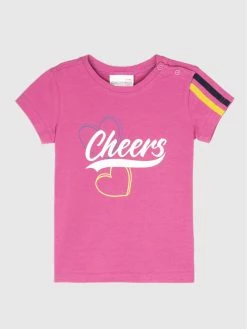 Εκπτωση 🛒 Coccodrillo T-shirts T-Shirt WC2143201DAN Ροζ Regular Fit 🧨