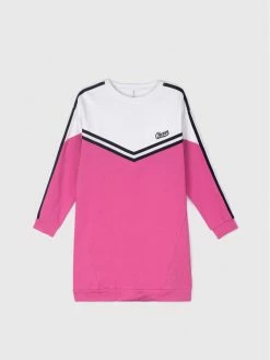 Νέος 🌟 Coccodrillo Καθημερινά Φορέματα Φόρεμα καθημερινό WC2129101CHE Ροζ Regular Fit 🛒