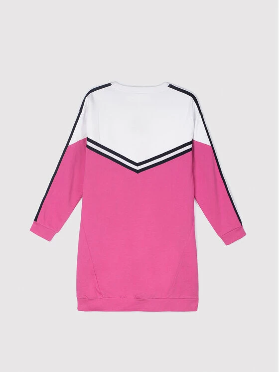 Νέος 🌟 Coccodrillo Καθημερινά Φορέματα Φόρεμα καθημερινό WC2129101CHE Ροζ Regular Fit 🛒 - Image 2