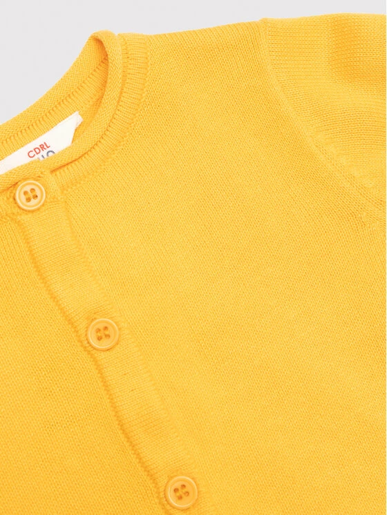 Συμφωνίες 🎁 Coccodrillo Ζακέτες Ζακέτα WC2172201WIL Κίτρινο Regular Fit 🥰 - Image 3