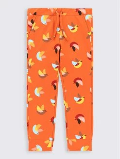 Εξοδος 💯 Coccodrillo Παντελόνια Φόρμας Παντελόνι φόρμας ZC2120101ADK Πορτοκαλί Regular Fit 🎁