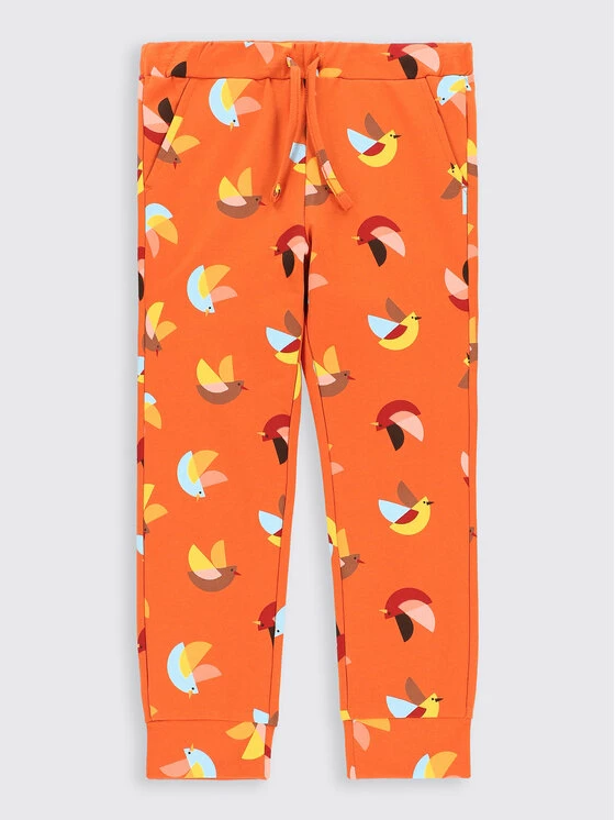 Εξοδος 💯 Coccodrillo Παντελόνια Φόρμας Παντελόνι φόρμας ZC2120101ADK Πορτοκαλί Regular Fit 🎁