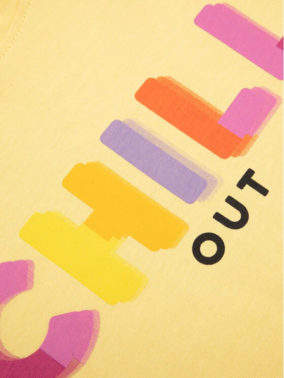 Ολοκαίνουργιο 🧨 Coccodrillo Μπλουζάκια Μπλουζάκι WC2143103NOB Κίτρινο Regular Fit 😉 - Image 4