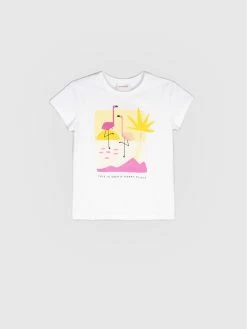 Το φθηνότερο ✨ Coccodrillo T-shirts T-Shirt WC2143202NOB Λευκό Regular Fit 🎉