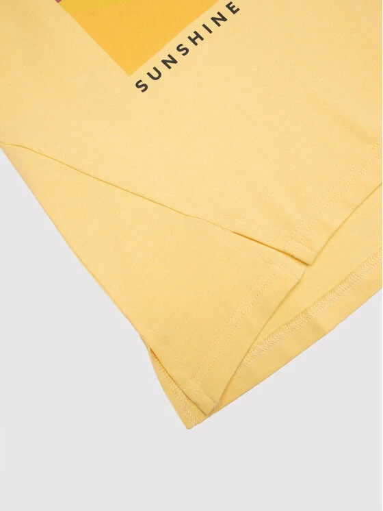 Το φθηνότερο 🥰 Coccodrillo T-shirts T-Shirt WC2143203NOB Κίτρινο Regular Fit 👍 - Image 5