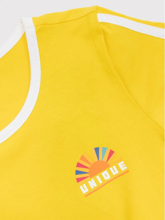 Προϋπολογισμός 🧨 Coccodrillo Καθημερινά Φορέματα Φόρεμα καθημερινό WC2129201LET Κίτρινο Regular Fit 👍 - Image 3